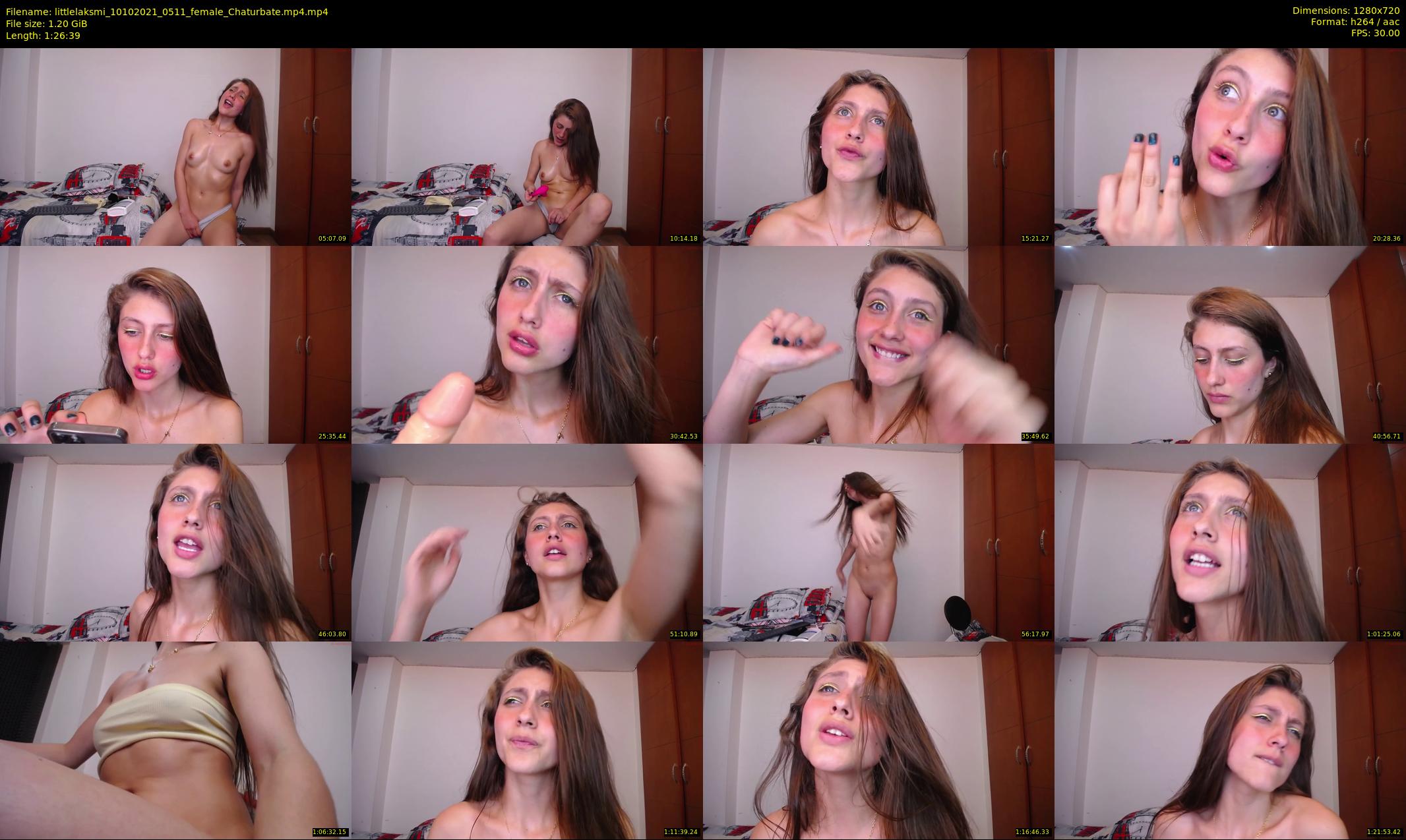 littlelaksmi — 87 minute Chaturbate female cam show recording, 720p, Oct 10, 2021