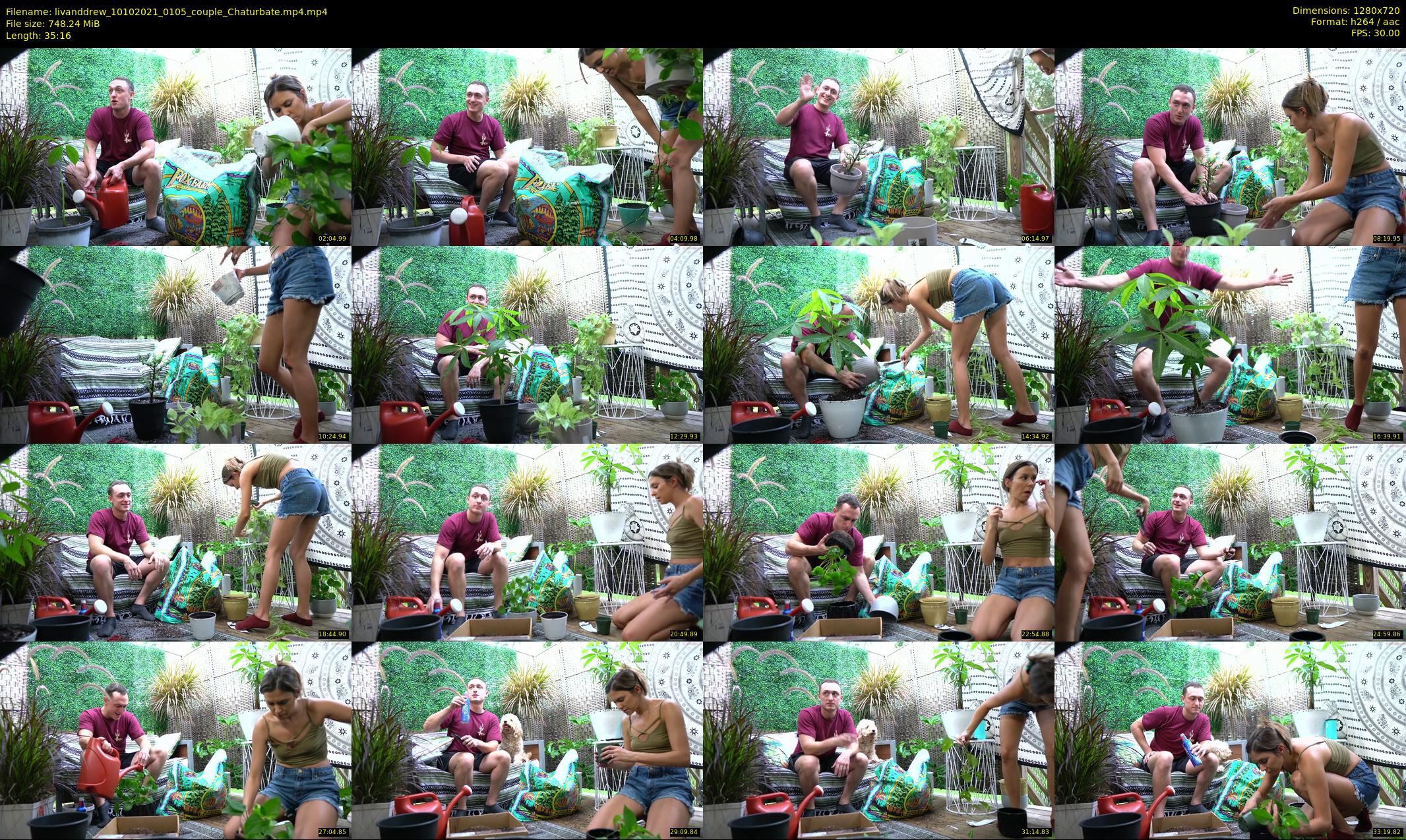 livanddrew — 36 minute Chaturbate couple cam show recording, 720p, Oct 10, 2021