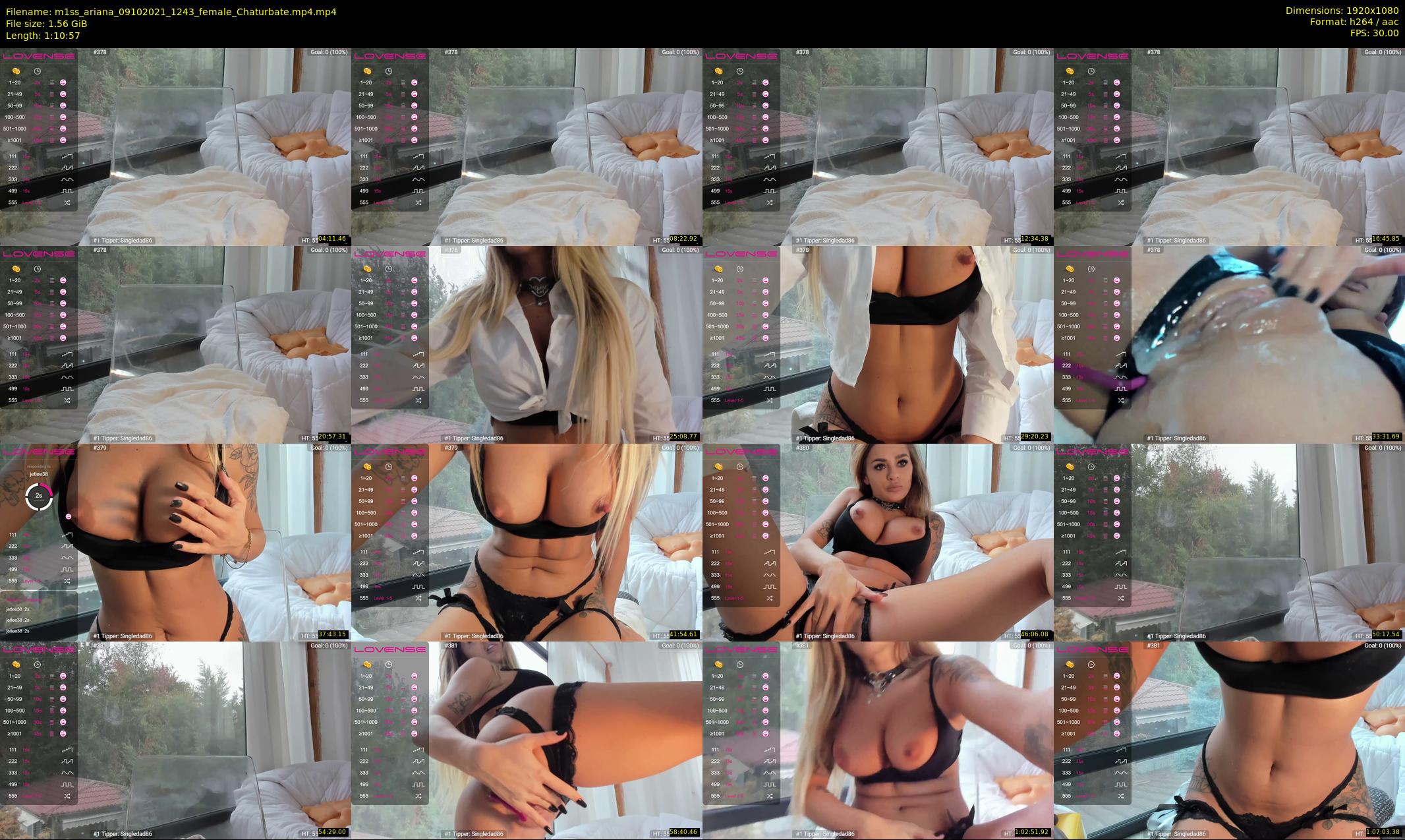 m1ss_ariana — 71 minute Chaturbate female cam show recording, 1080p, Oct 9, 2021