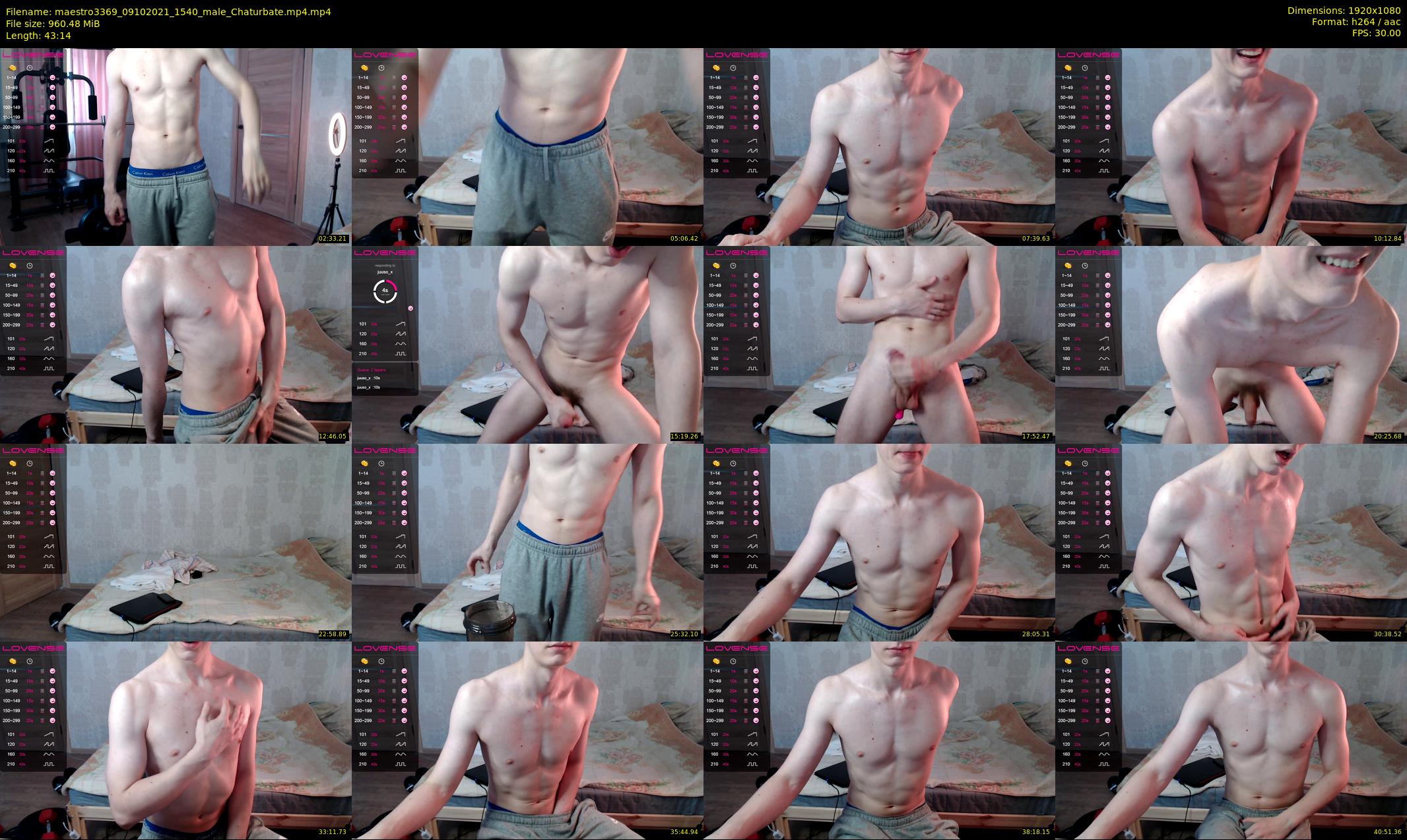 maestro3369 — 44 minute Chaturbate male cam show recording, 1080p, Oct 9, 2021