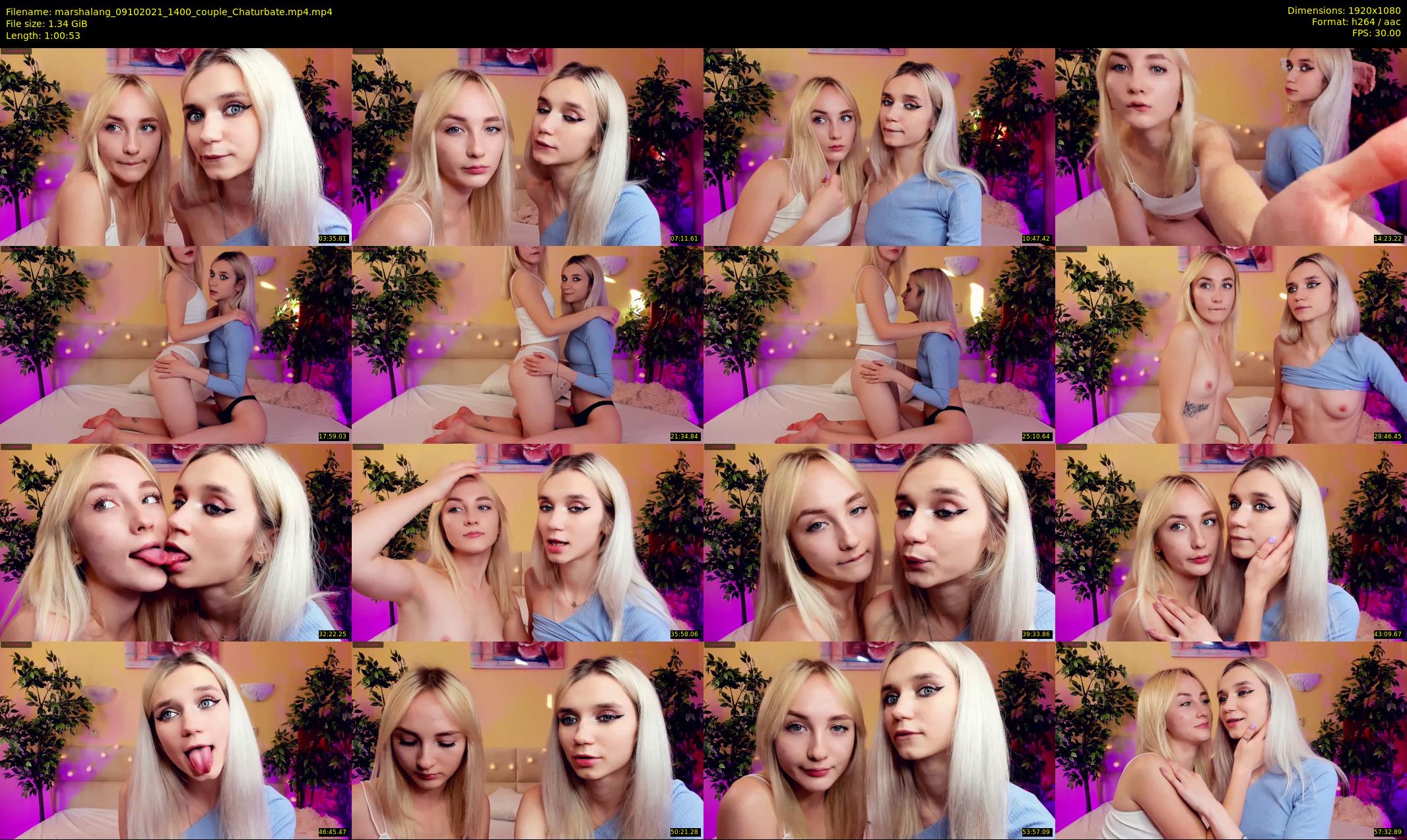 marshalang — 61 minute Chaturbate couple cam show recording, 1080p, Oct 9, 2021
