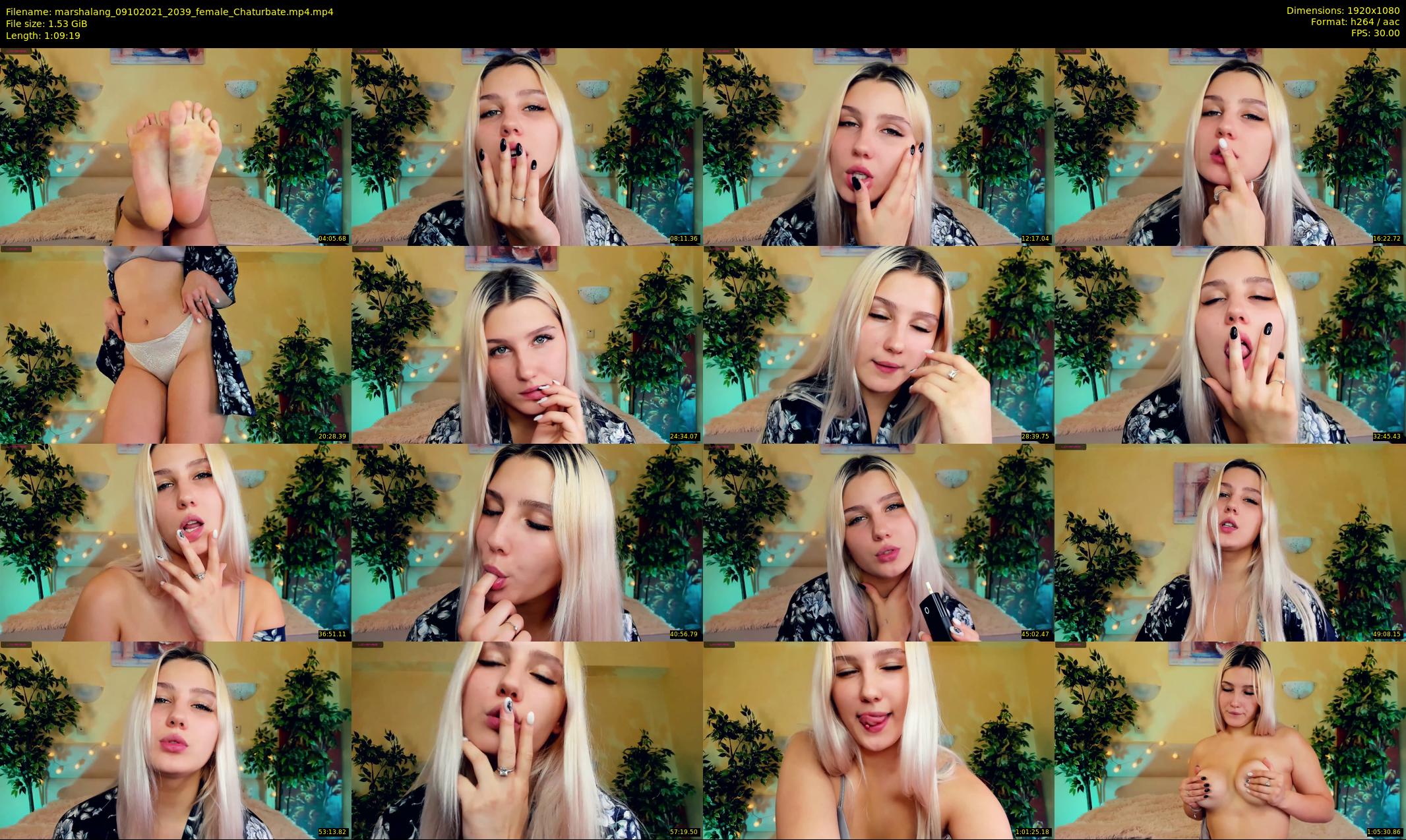 marshalang — 70 minute Chaturbate couple cam show recording, 1080p, Oct 9, 2021