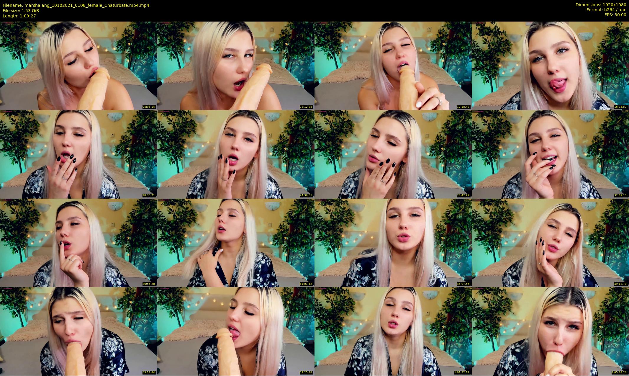 marshalang — 70 minute Chaturbate couple cam show recording, 1080p, Oct 10, 2021