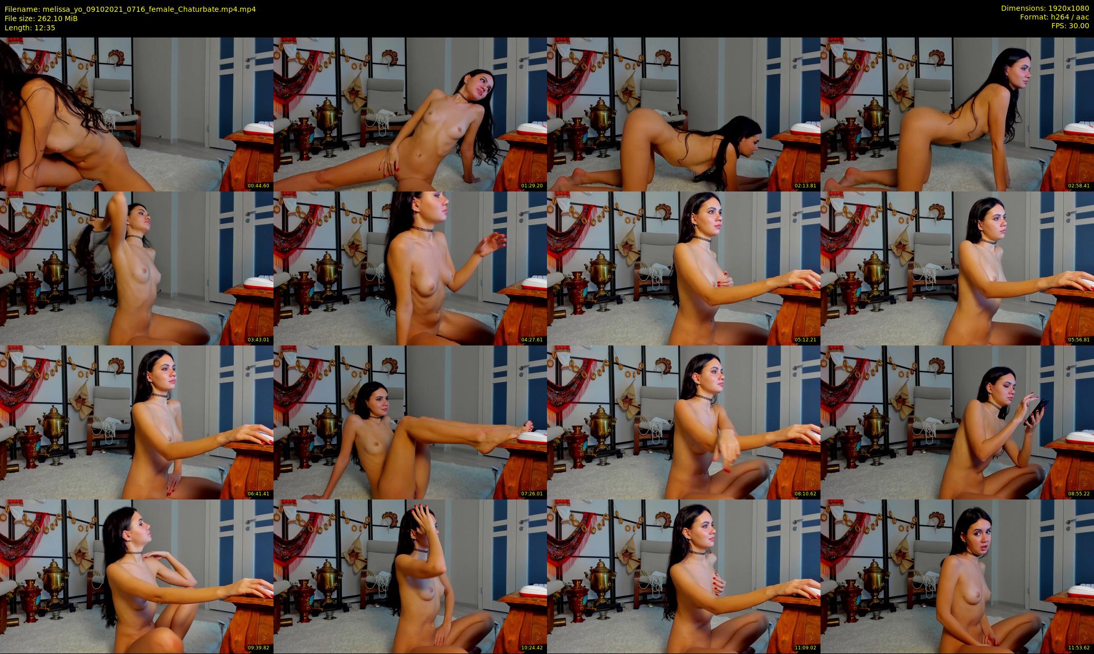 melissa_yo — 13 minute Chaturbate female cam show recording, 1080p, Oct 9, 2021