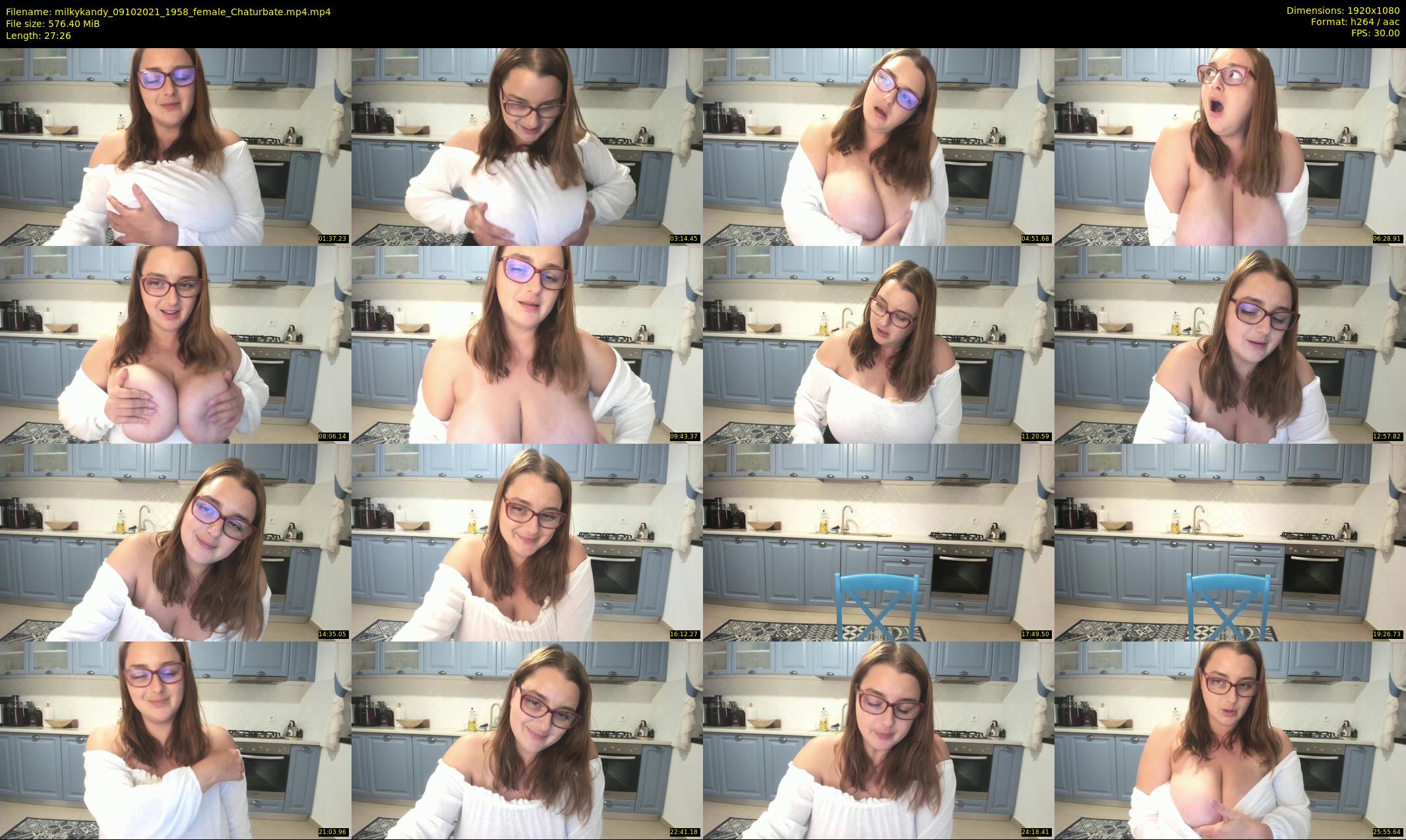 milkykandy — 28 minute Chaturbate female cam show recording, 1080p, Oct 9, 2021