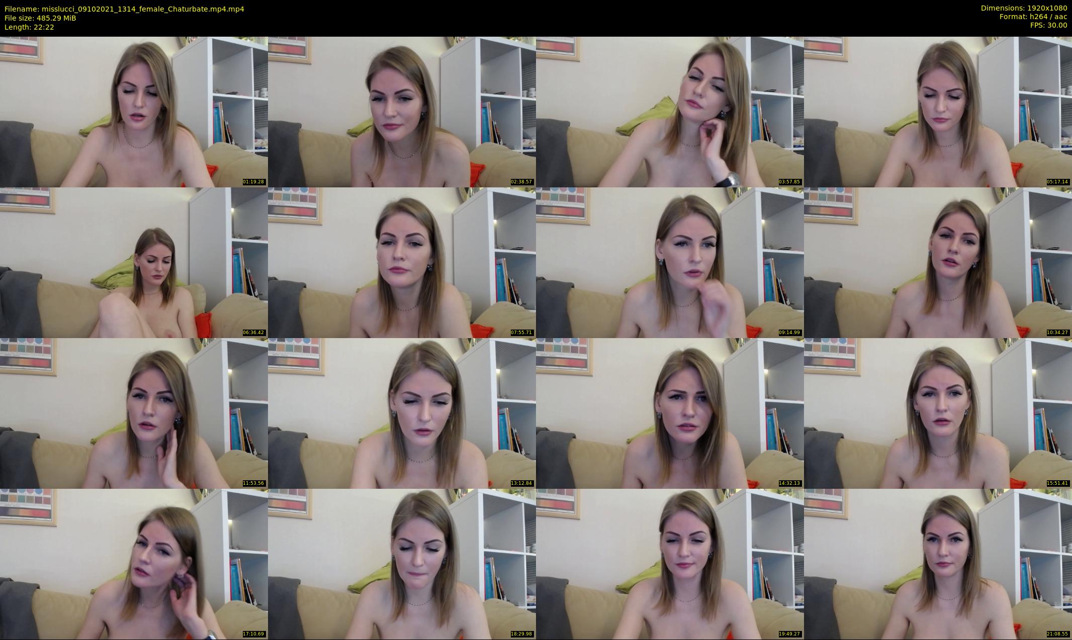 misslucci — 23 minute Chaturbate female cam show recording, 1080p, Oct 9, 2021