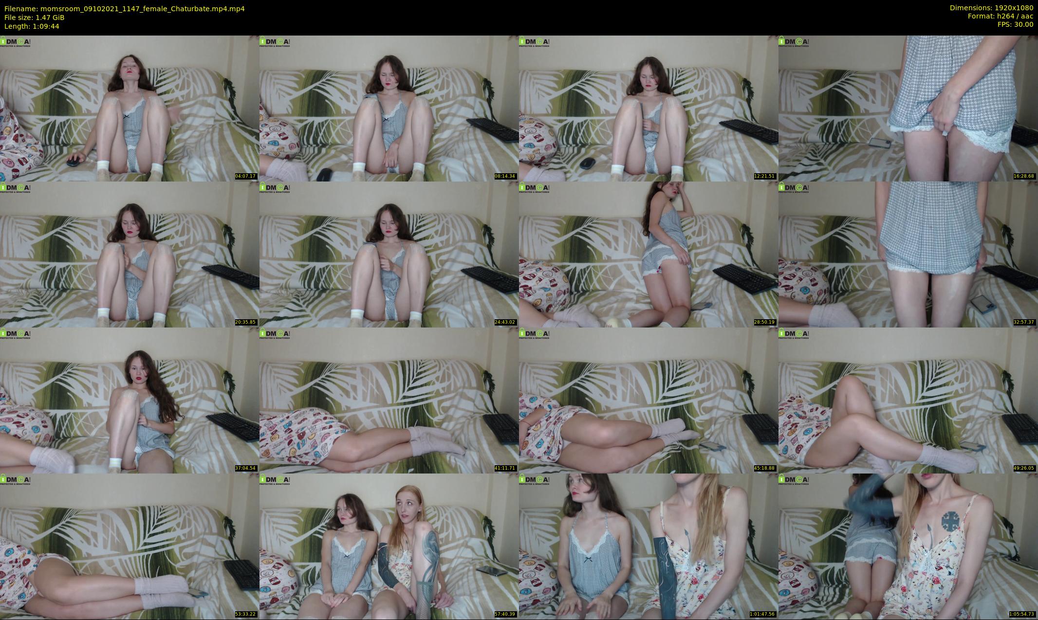 momsroom — 70 minute Chaturbate couple cam show recording, 1080p, Oct 9, 2021