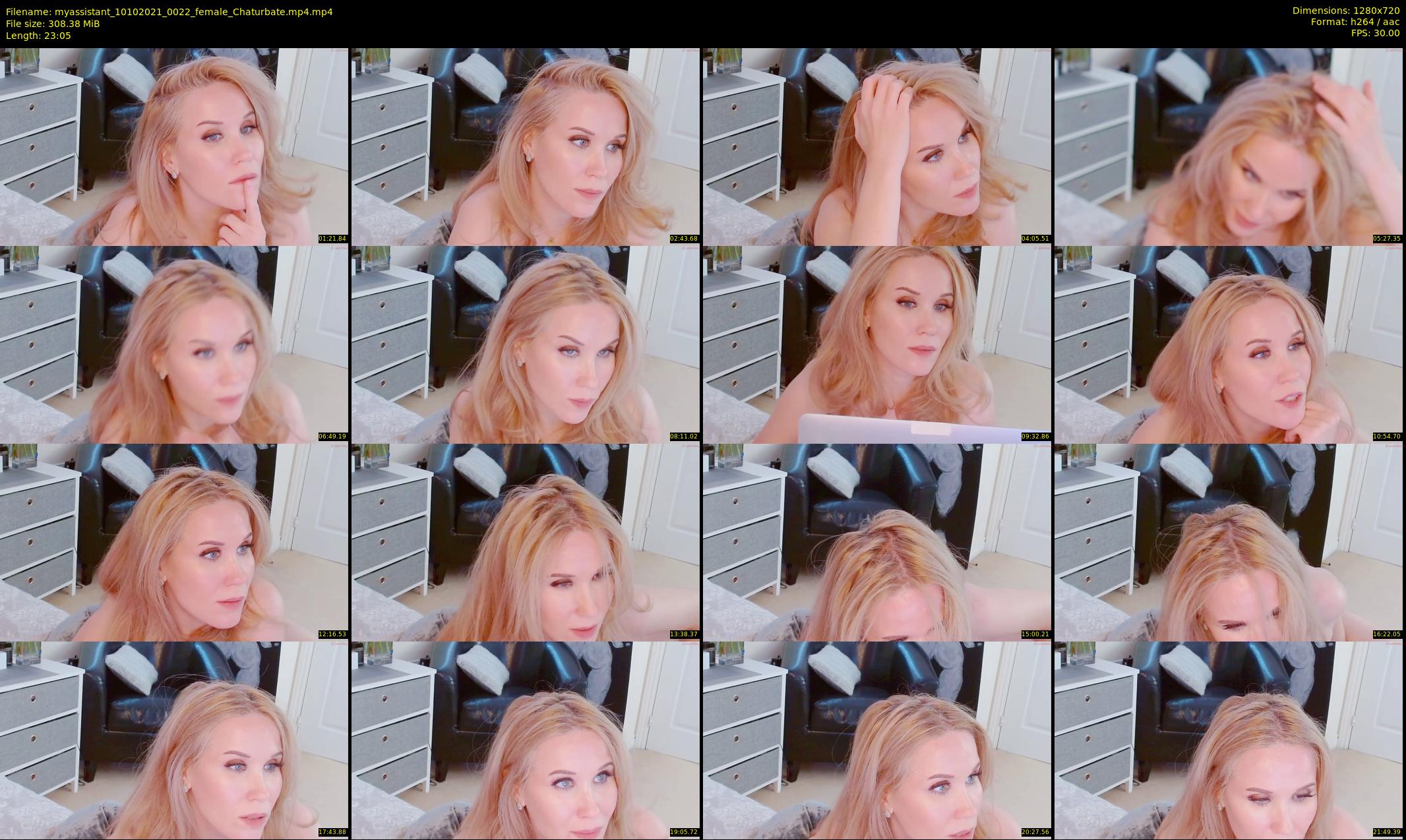 myassistant — 24 minute Chaturbate female cam show recording, 720p, Oct 10, 2021