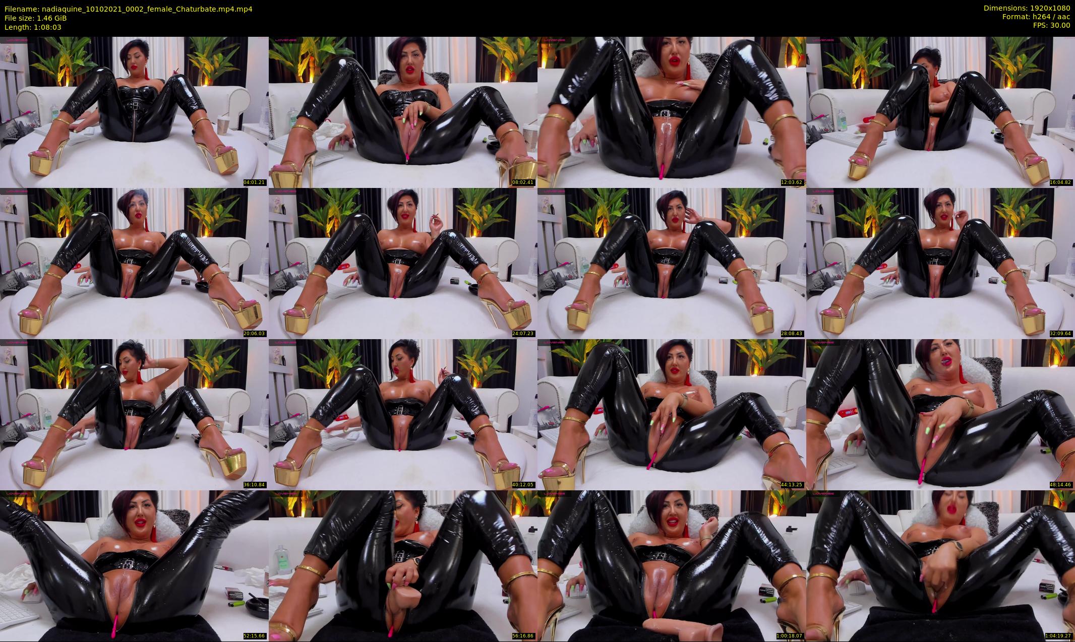 nadiaquine — 69 minute Chaturbate female cam show recording, 1080p, Oct 10, 2021