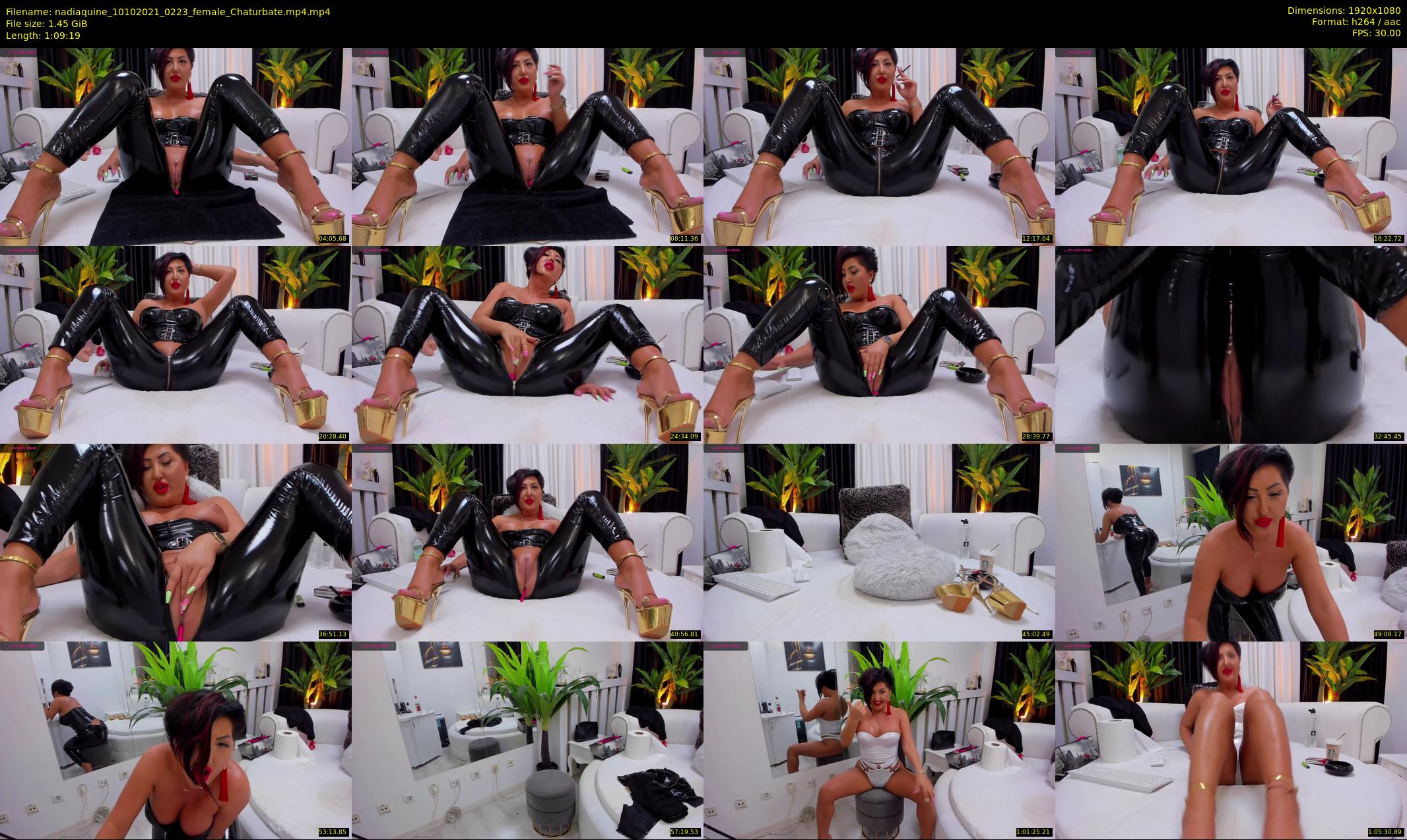 nadiaquine — 70 minute Chaturbate female cam show recording, 1080p, Oct 10, 2021
