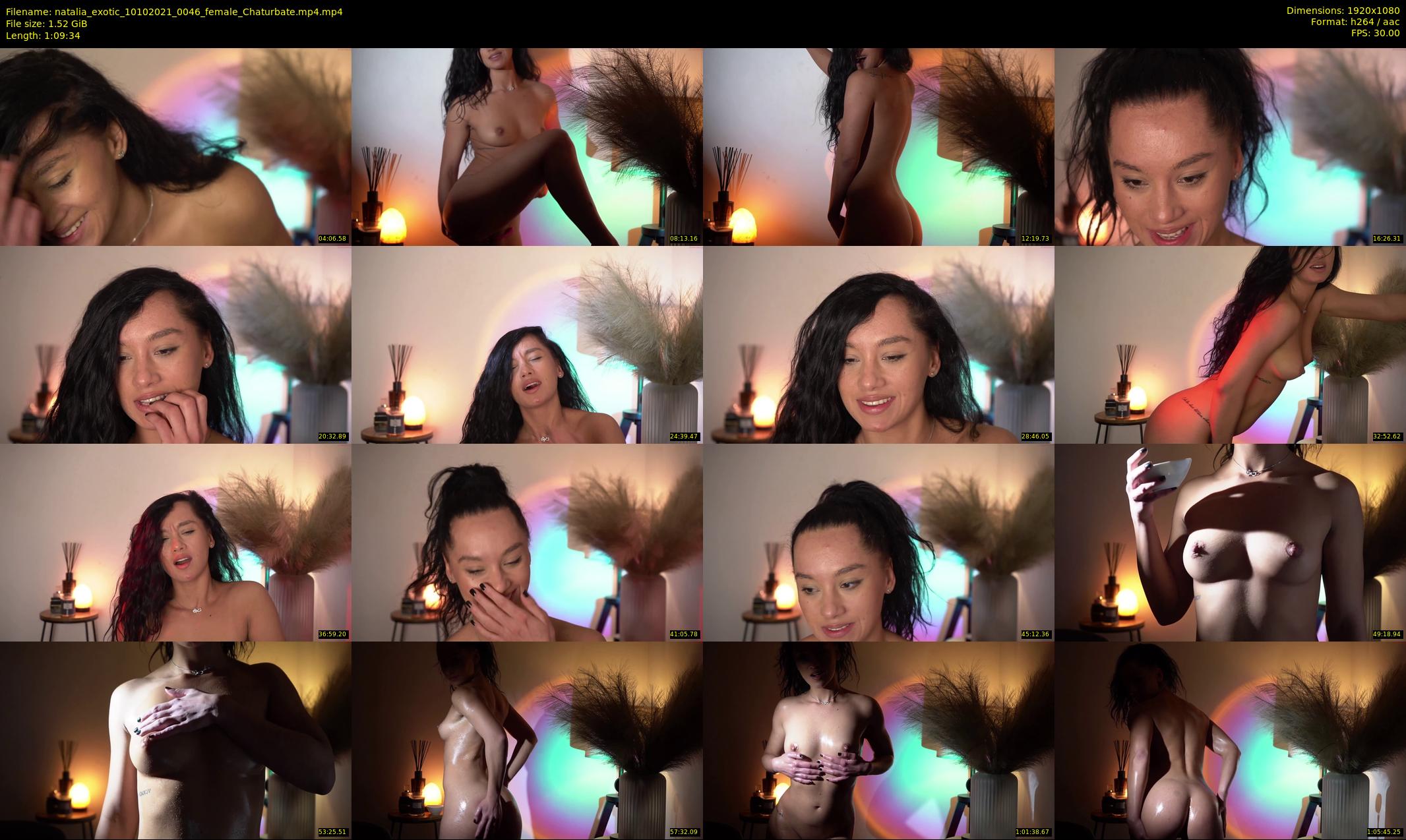 natalia_exotic — 70 minute Chaturbate female cam show recording, 1080p, Oct 10, 2021