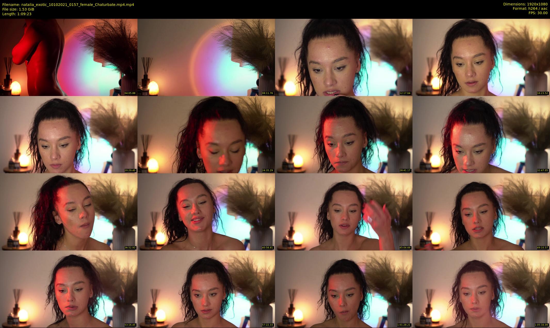 natalia_exotic — 70 minute Chaturbate female cam show recording, 1080p, Oct 10, 2021