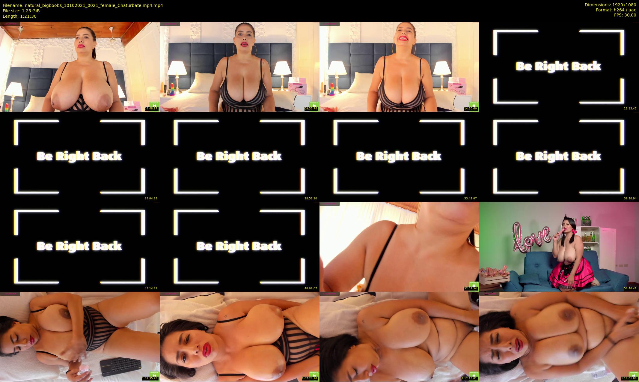 natural_bigboobs — 82 minute Chaturbate female cam show recording, 1080p, Oct 10, 2021