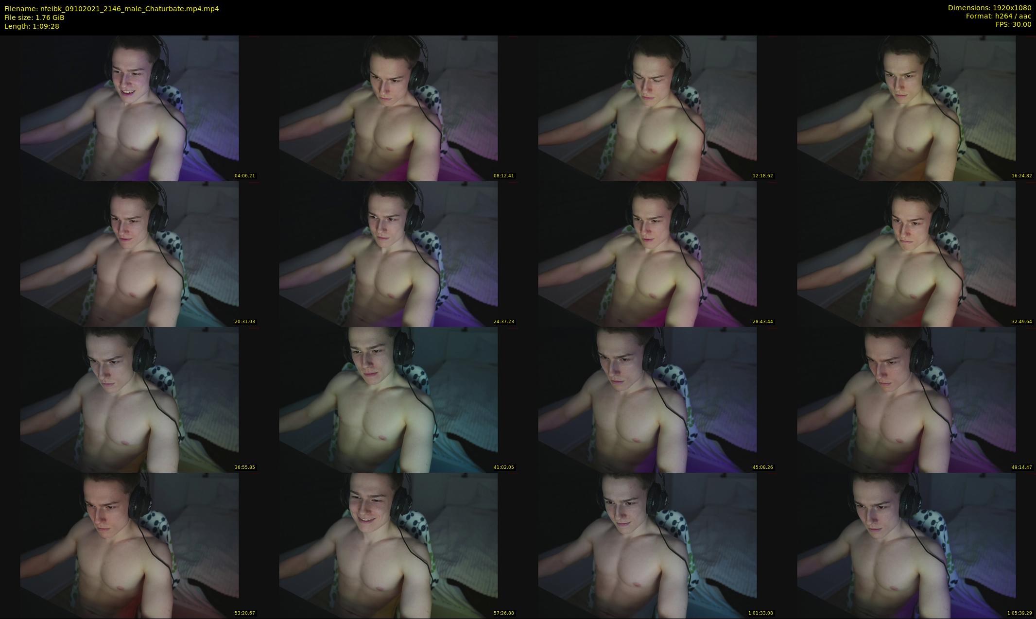 nfeibk — 70 minute Chaturbate male cam show recording, 1080p, Oct 9, 2021