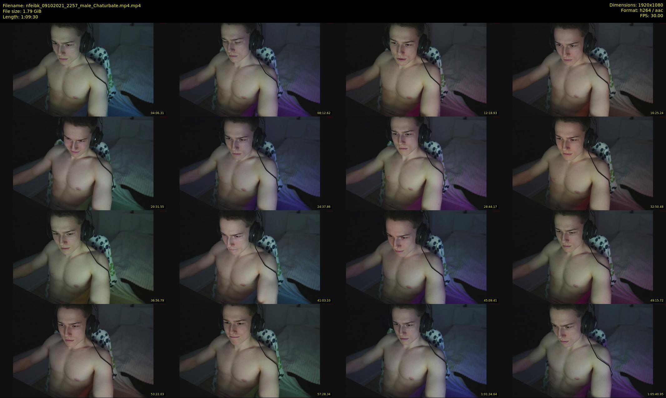 nfeibk — 70 minute Chaturbate male cam show recording, 1080p, Oct 9, 2021