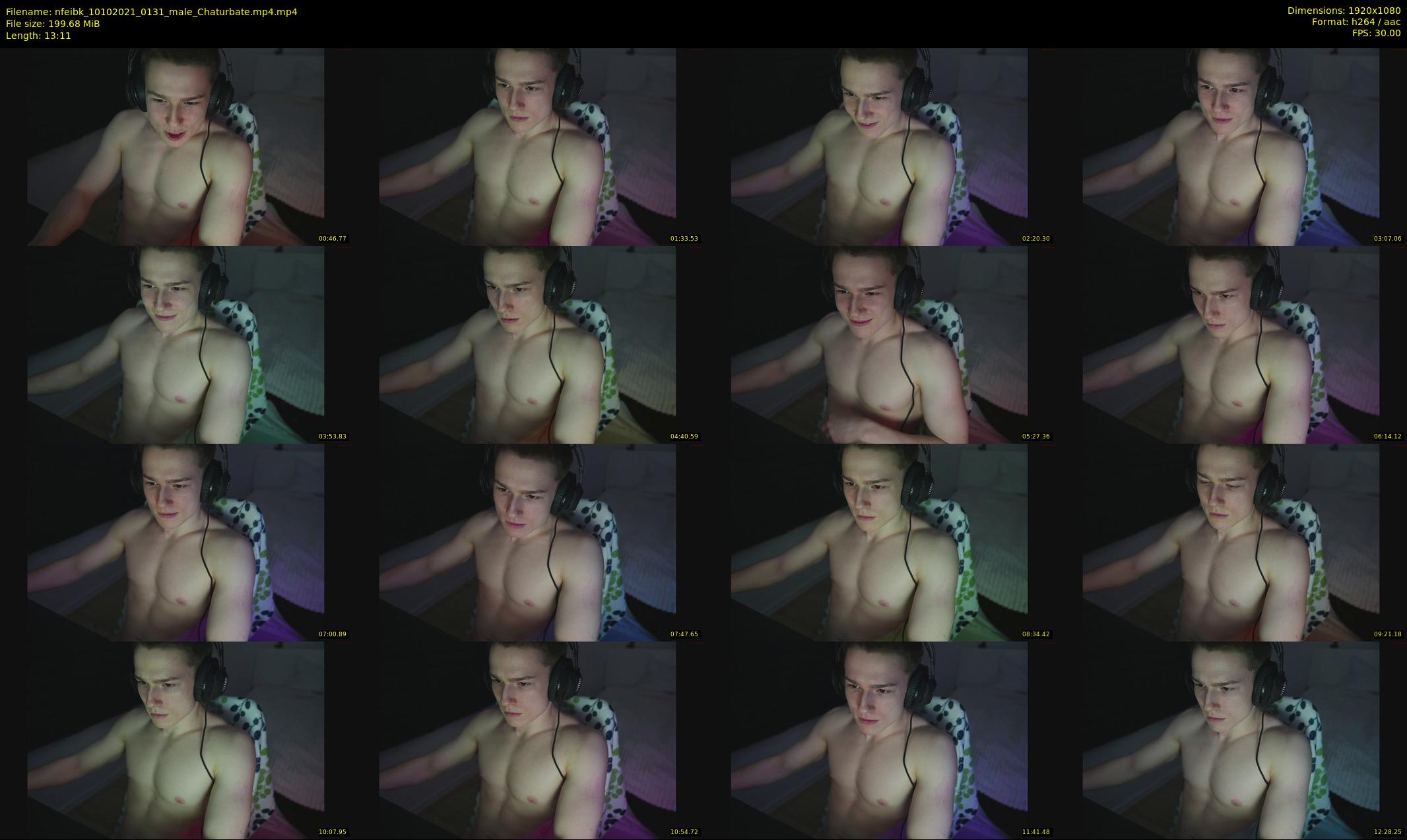 nfeibk — 14 minute Chaturbate male cam show recording, 1080p, Oct 10, 2021