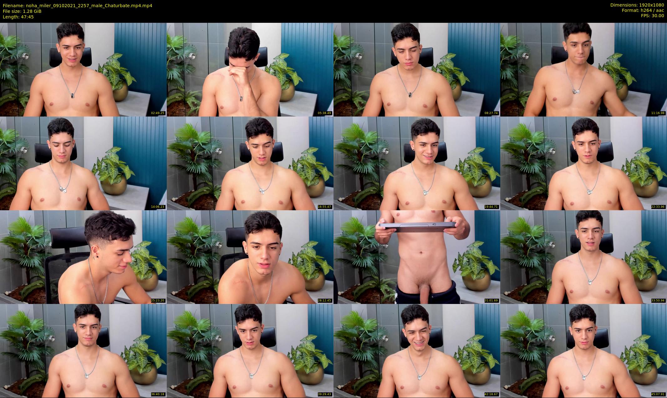 noha_miler — 48 minute Chaturbate male cam show recording, 1080p, Oct 9, 2021