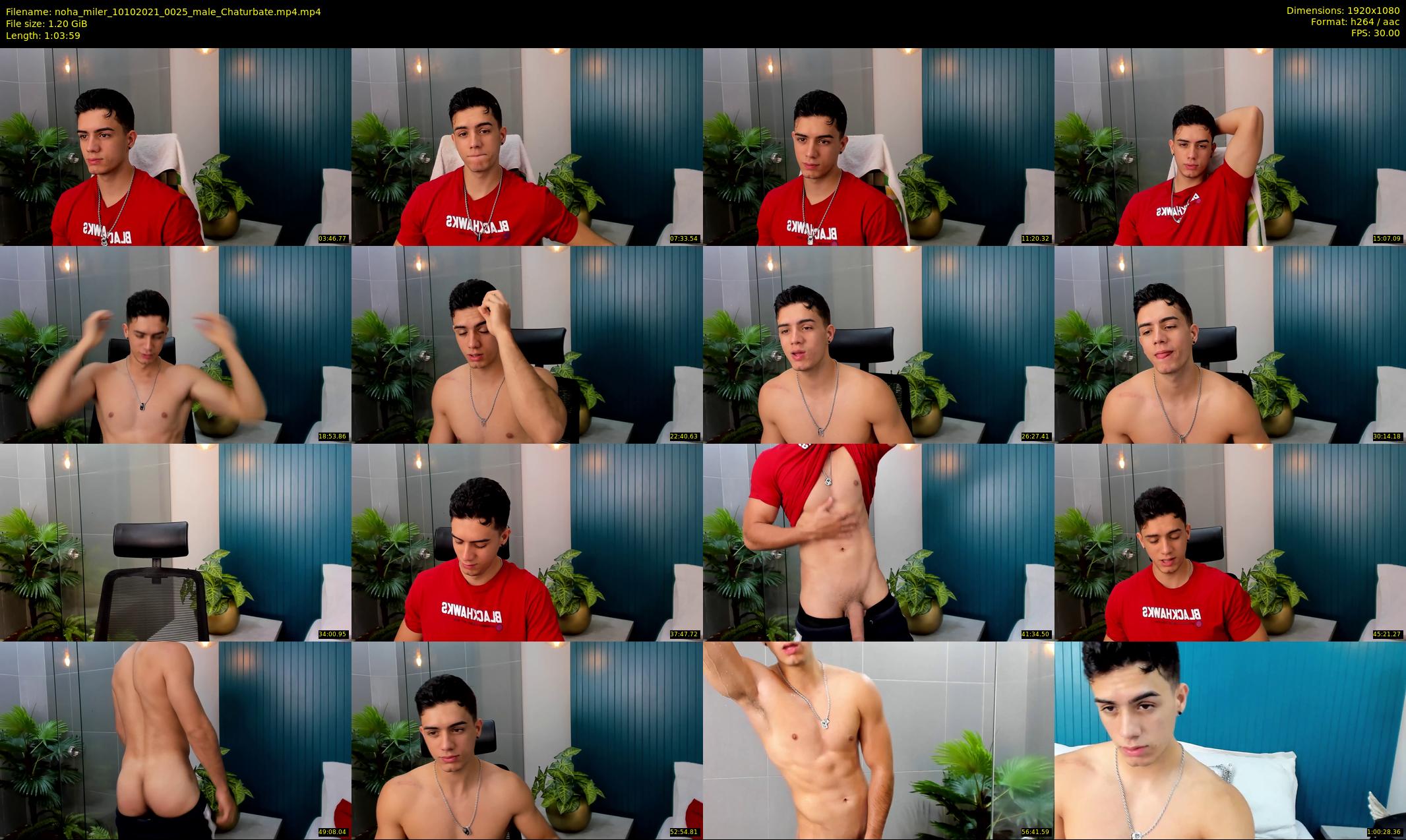 noha_miler — 64 minute Chaturbate male cam show recording, 1080p, Oct 10, 2021