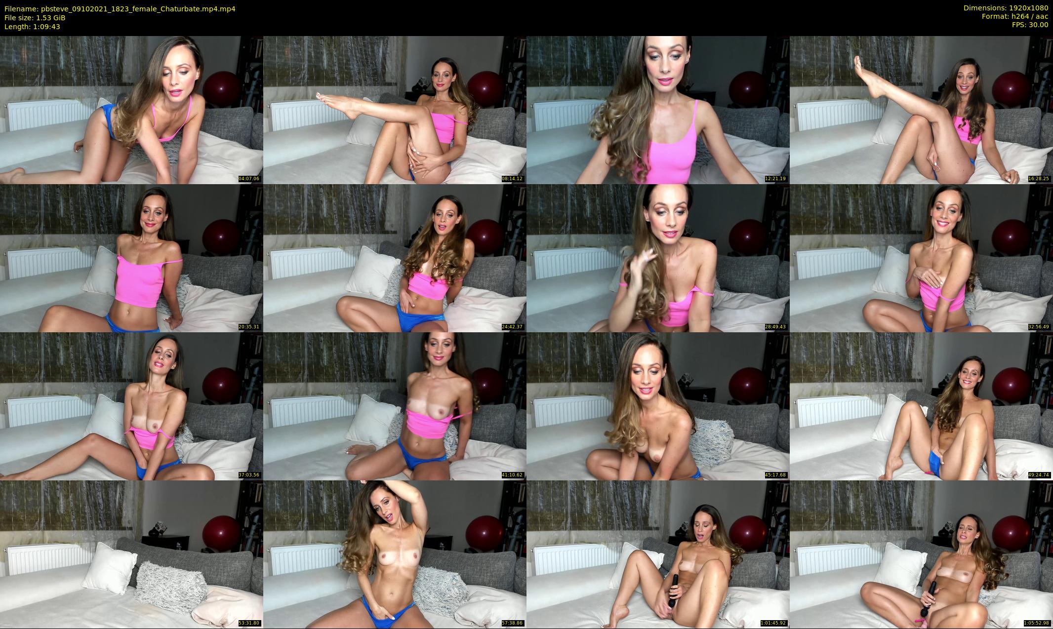 pbsteve — 70 minute Chaturbate couple cam show recording, 1080p, Oct 9, 2021