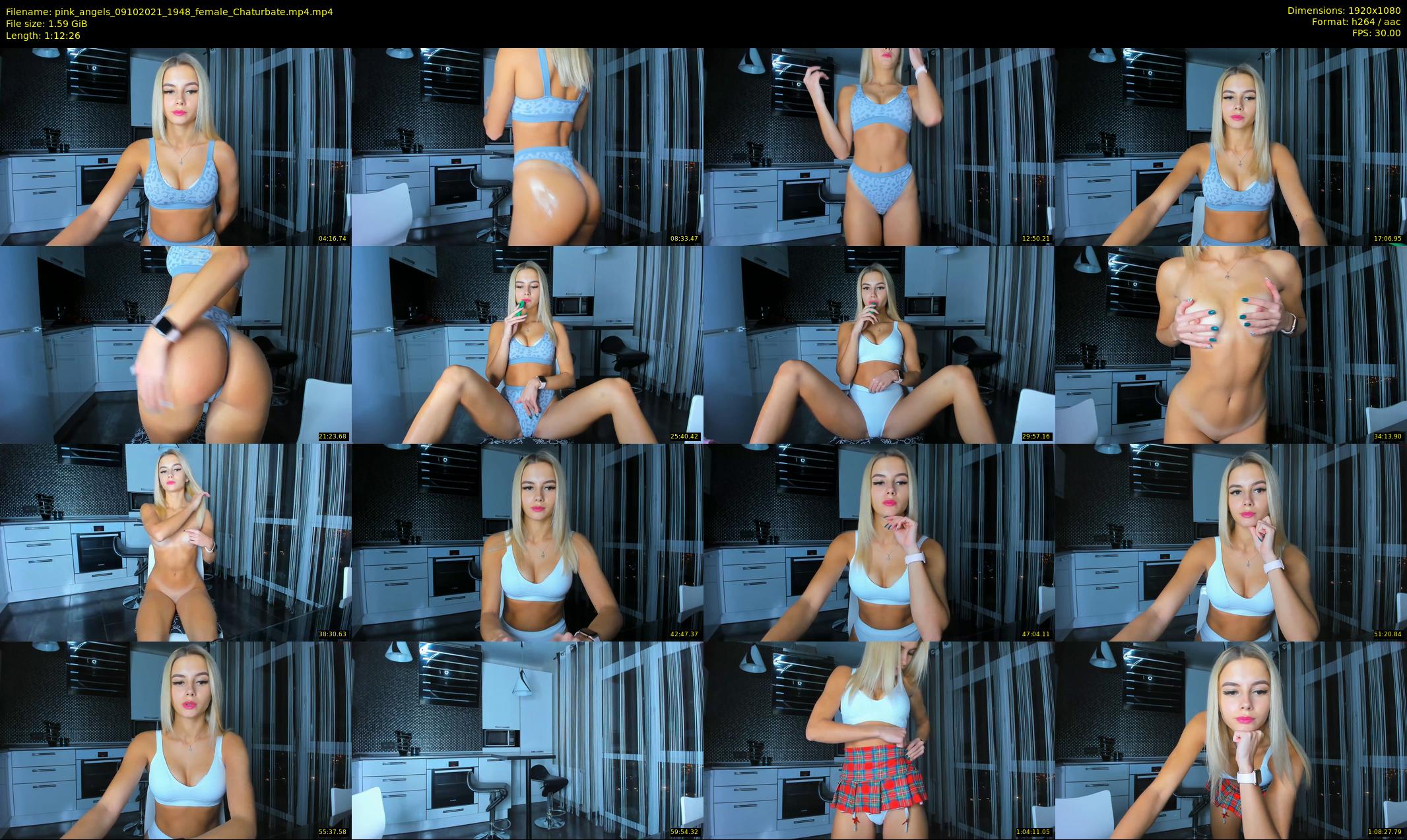 pink_angels — 73 minute Chaturbate couple cam show recording, 1080p, Oct 9, 2021