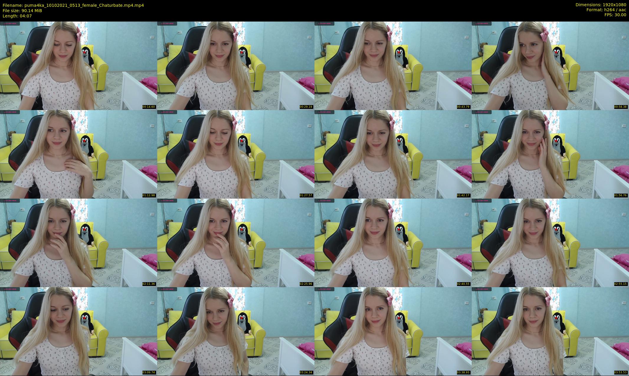 puma4ka — 5 minute Chaturbate female cam show recording, 1080p, Oct 10, 2021