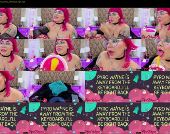 pyrowayne — 24 minute Chaturbate female cam show recording, 1080p, Oct 10, 2021