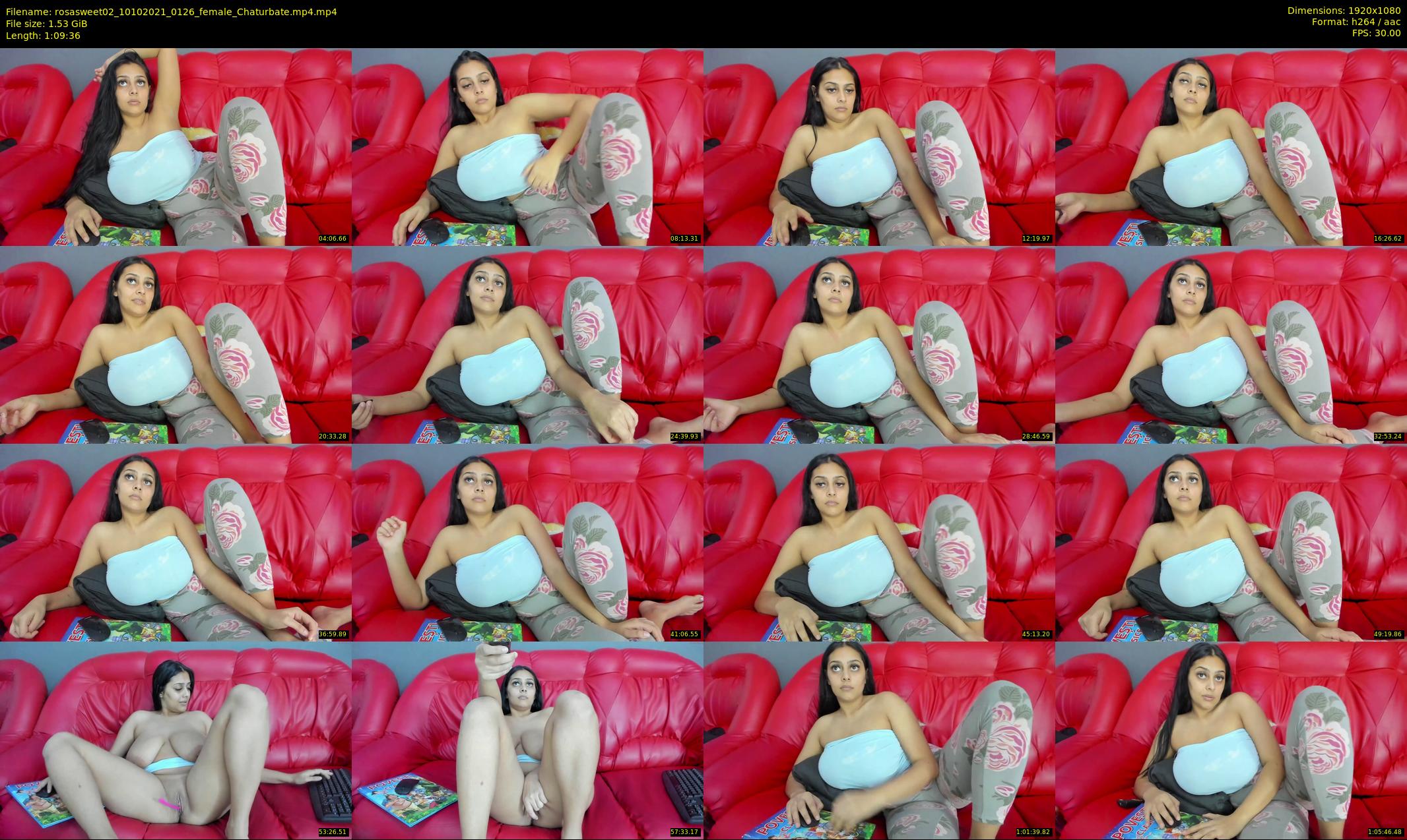 rosasweet02 — 70 minute Chaturbate female cam show recording, 1080p, Oct 10, 2021