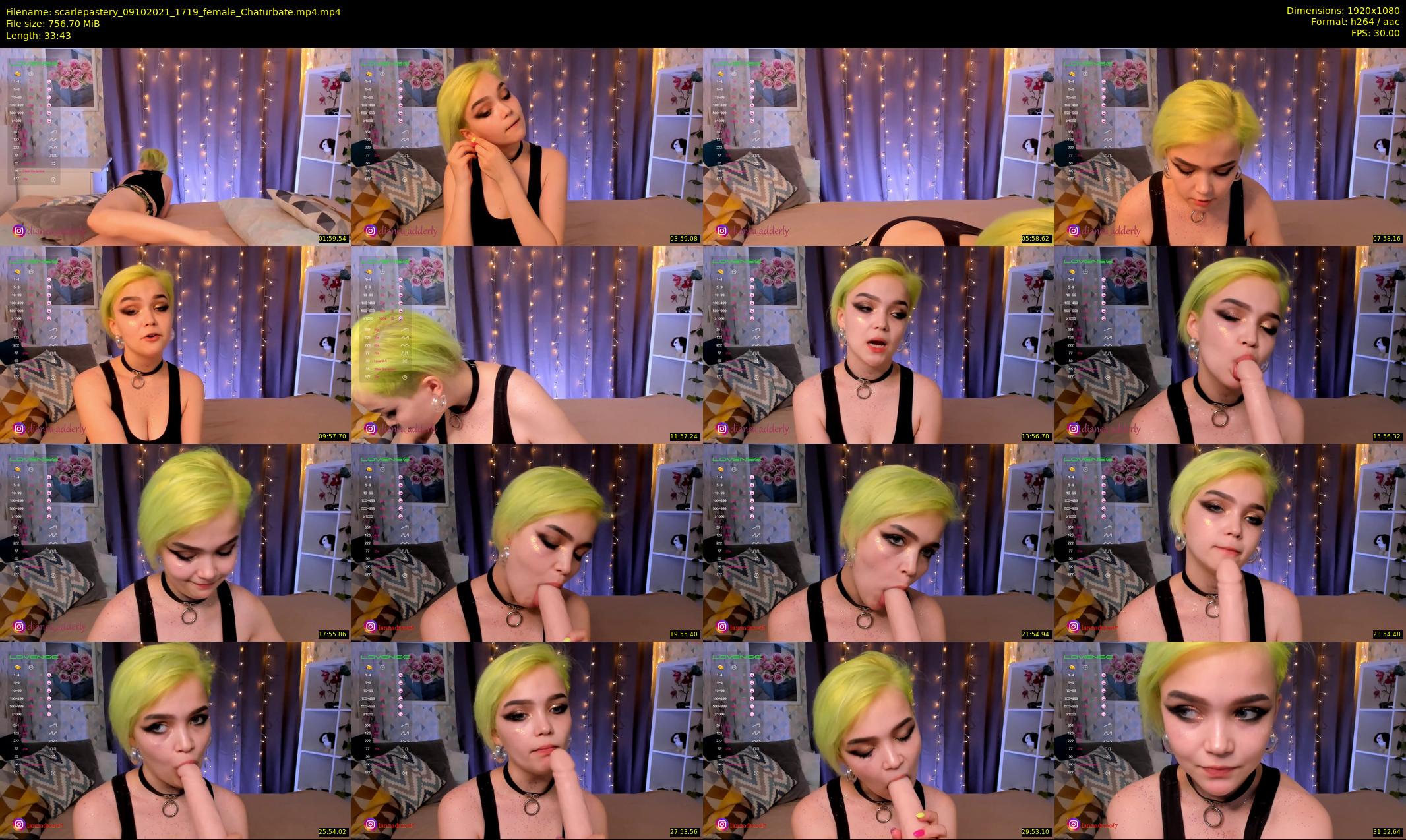 scarlepastery — 34 minute Chaturbate couple cam show recording, 1080p, Oct 9, 2021