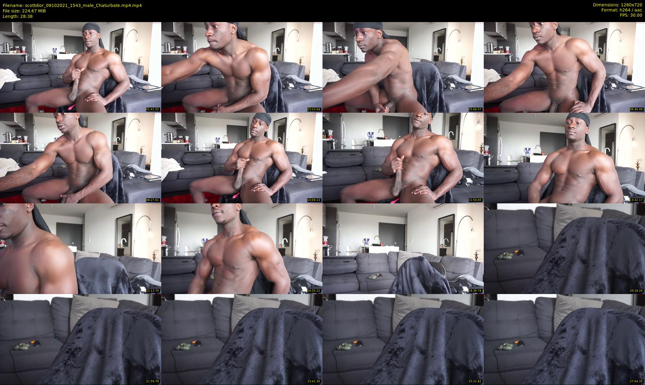 scottdior — 29 minute Chaturbate male cam show recording, 720p, Oct 9, 2021
