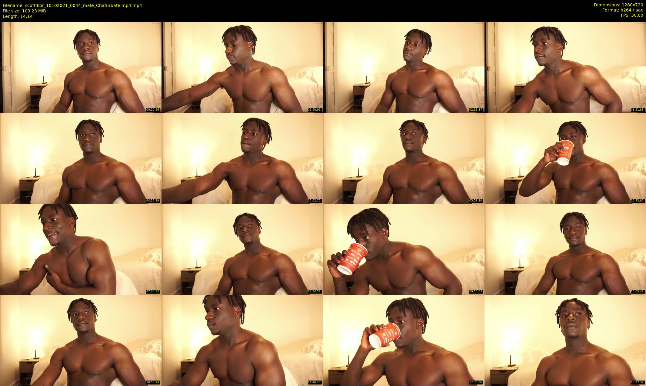 scottdior — 15 minute Chaturbate male cam show recording, 720p, Oct 10, 2021