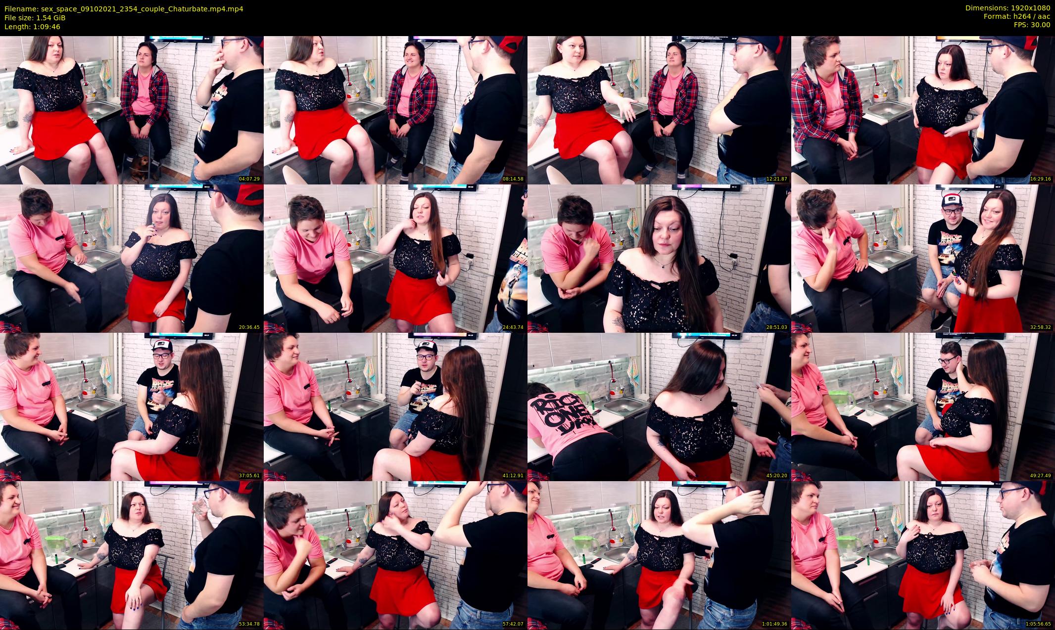 sex_space — 70 minute Chaturbate couple cam show recording, 1080p, Oct 9, 2021