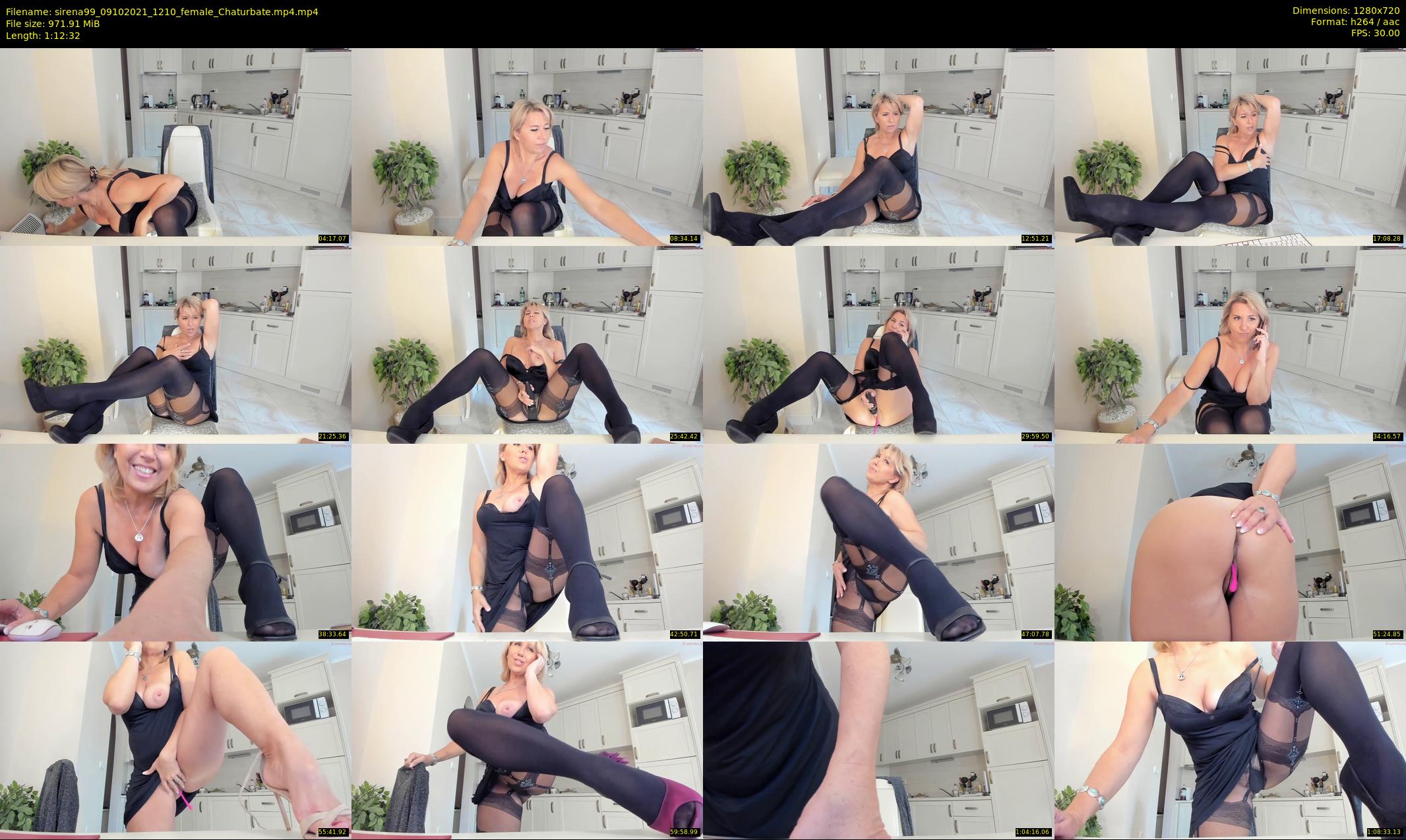 sirena99 — 73 minute Chaturbate female cam show recording, 720p, Oct 9, 2021