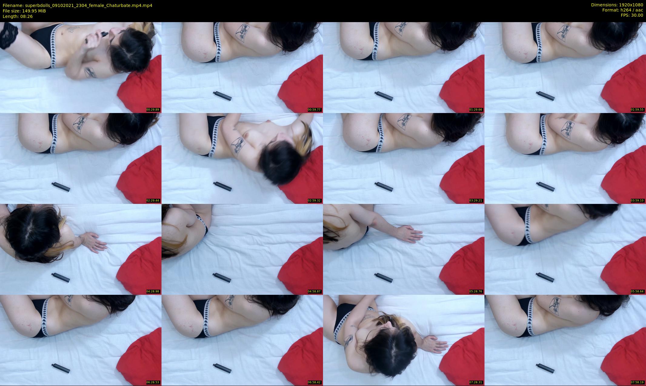 superbdolls — 9 minute Chaturbate couple cam show recording, 1080p, Oct 9, 2021