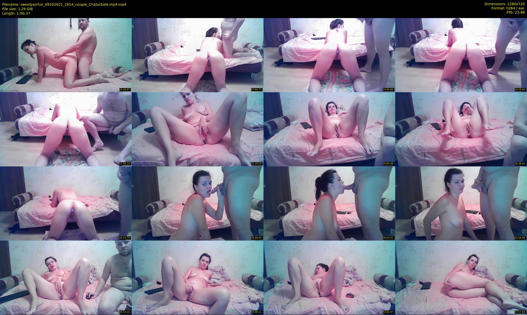 sweetpairfun — 61 minute Chaturbate couple cam show recording, 720p, Oct 9, 2021