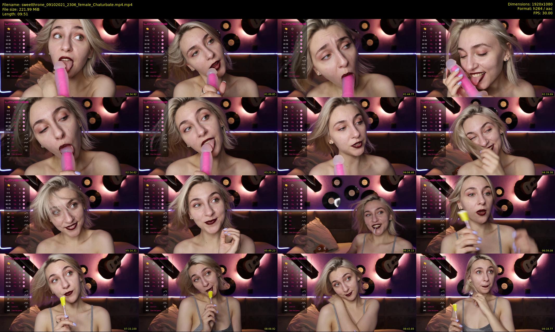 sweetthrone — 10 minute Chaturbate couple cam show recording, 1080p, Oct 9, 2021