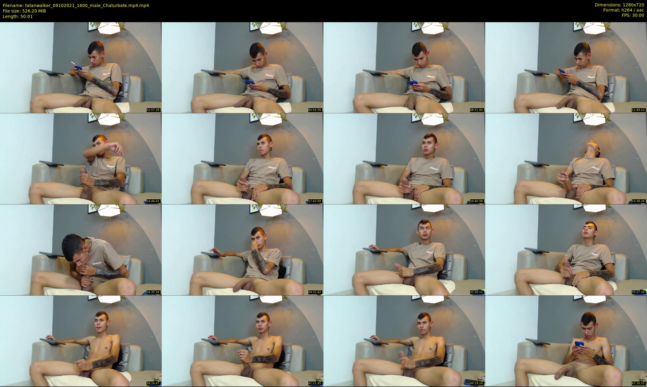 tatanwalker — 51 minute Chaturbate male cam show recording, 720p, Oct 9, 2021