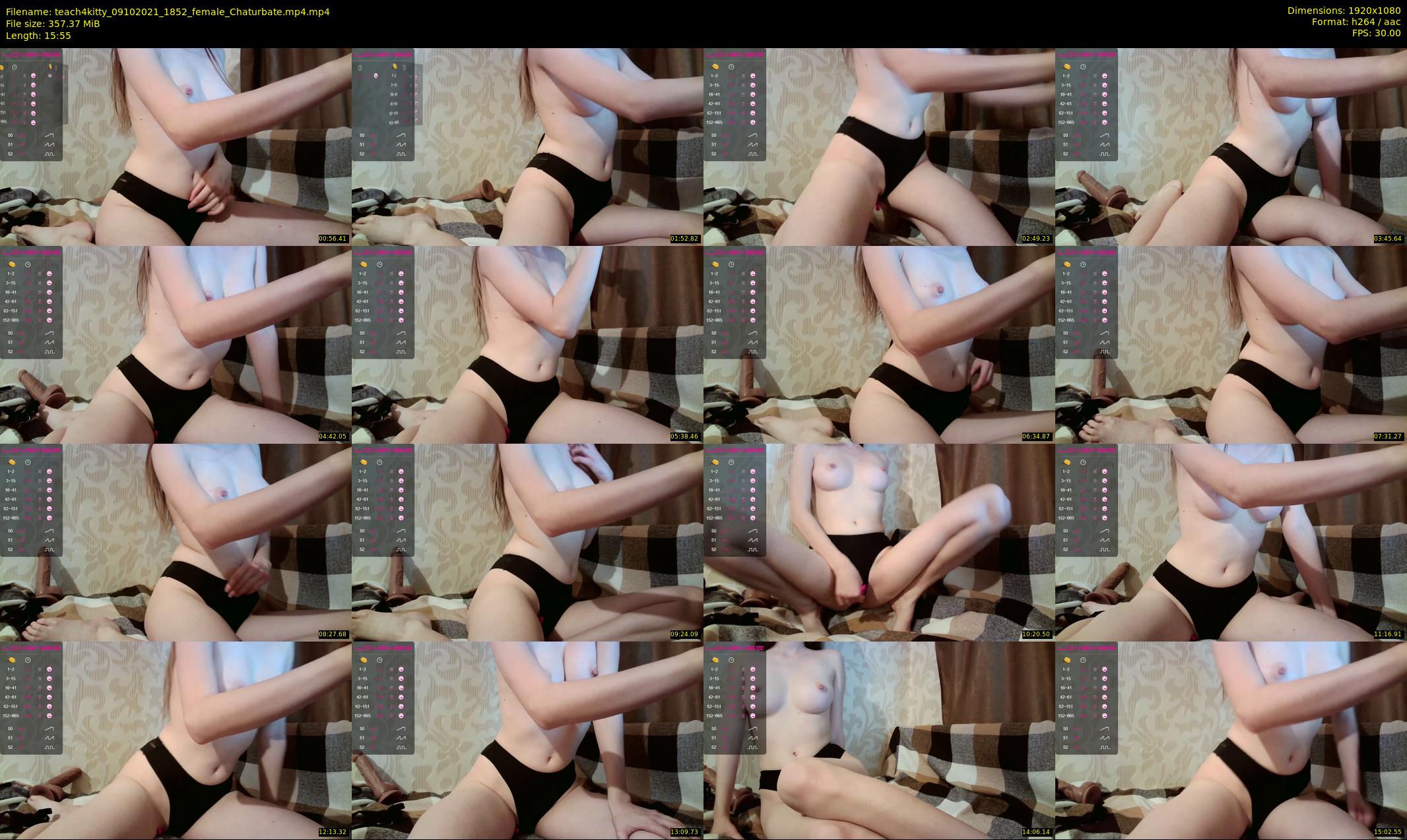 teach4kitty — 16 minute Chaturbate couple cam show recording, 1080p, Oct 9, 2021