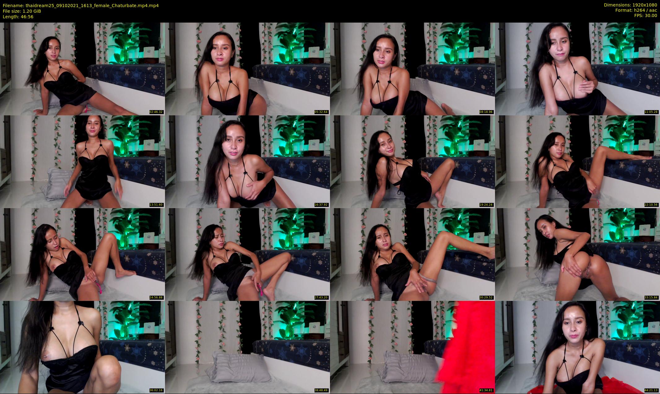 thaidream25 — 47 minute Chaturbate female cam show recording, 1080p, Oct 9, 2021