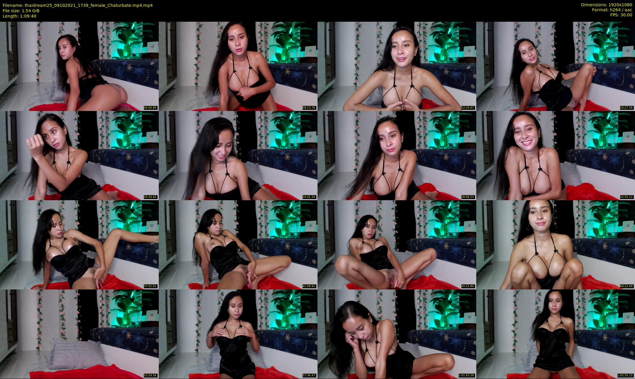 thaidream25 — 70 minute Chaturbate female cam show recording, 1080p, Oct 9, 2021