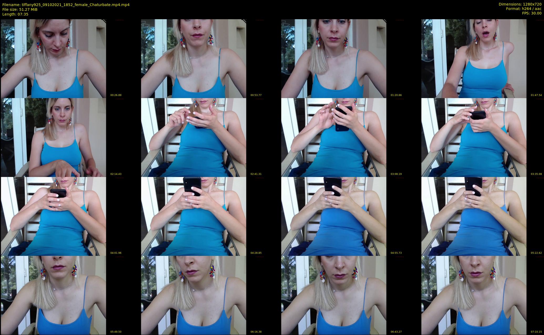 tiffany925 — 8 minute Chaturbate female cam show recording, 720p, Oct 9, 2021