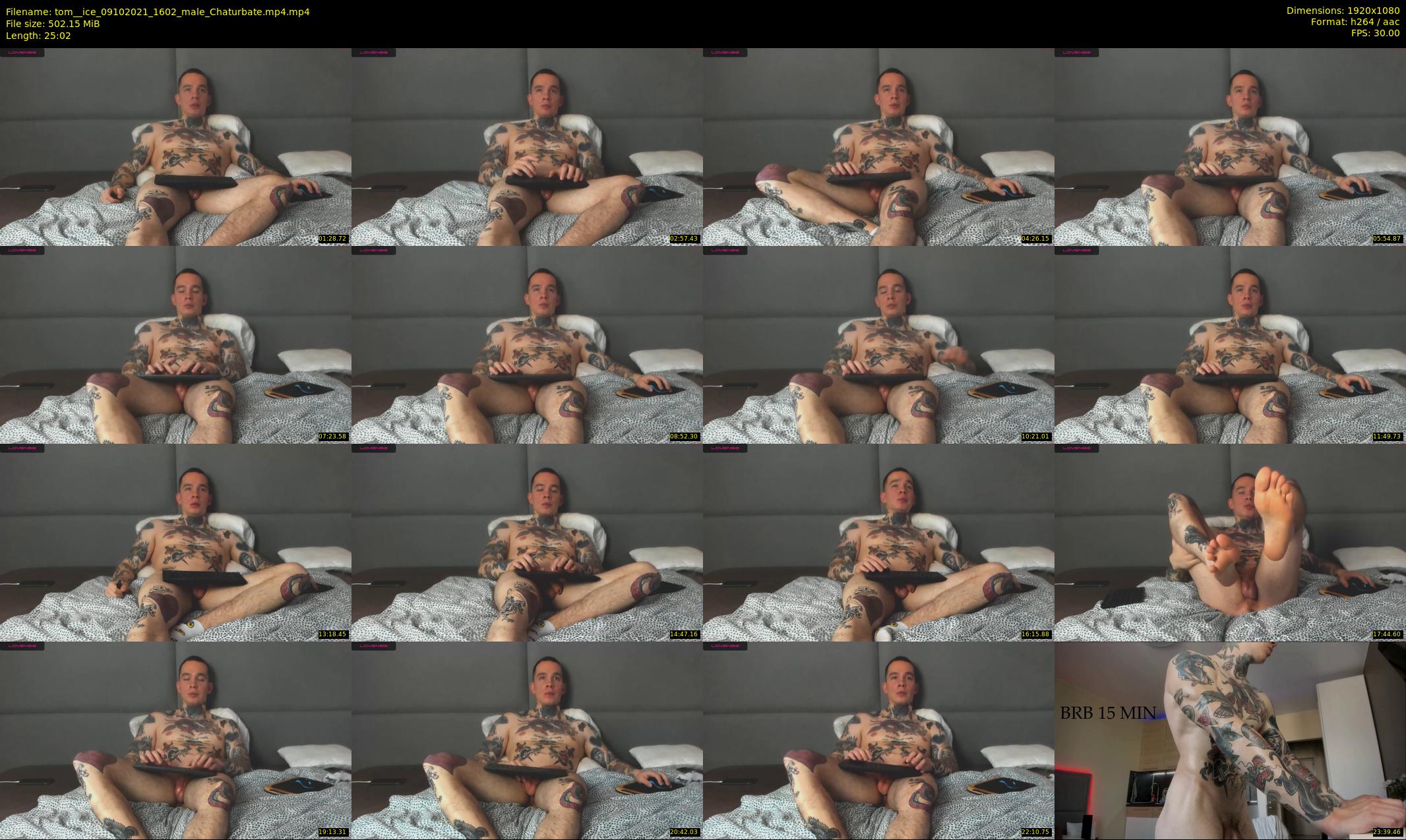 tom__ice — 26 minute Chaturbate male cam show recording, 1080p, Oct 9, 2021