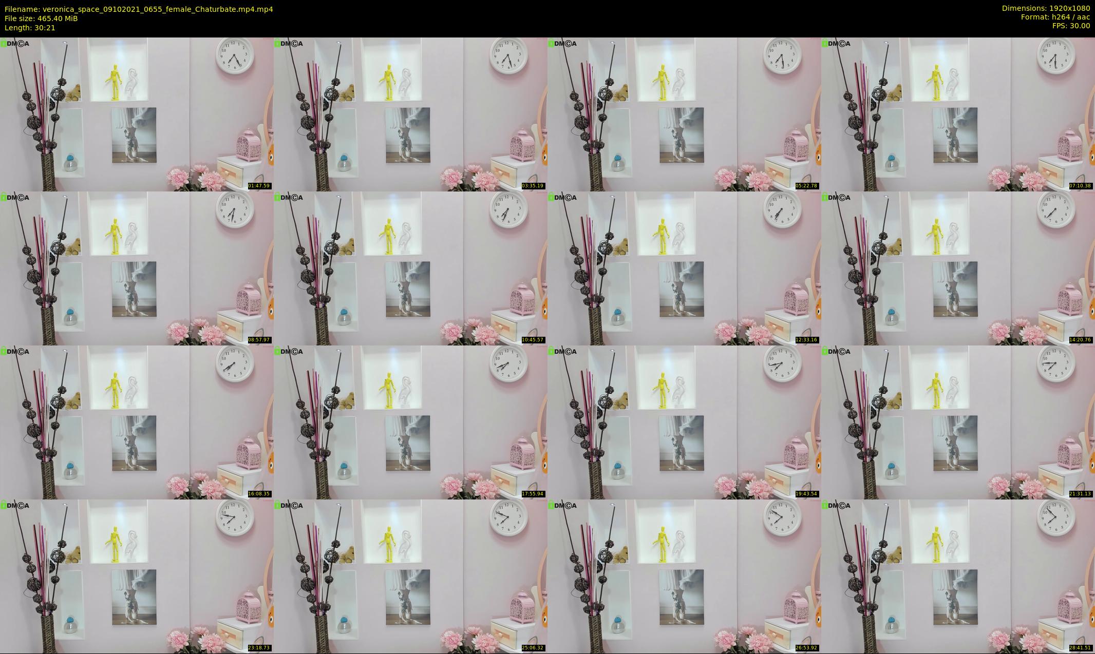 veronica_space — 31 minute Chaturbate female cam show recording, 1080p, Oct 9, 2021