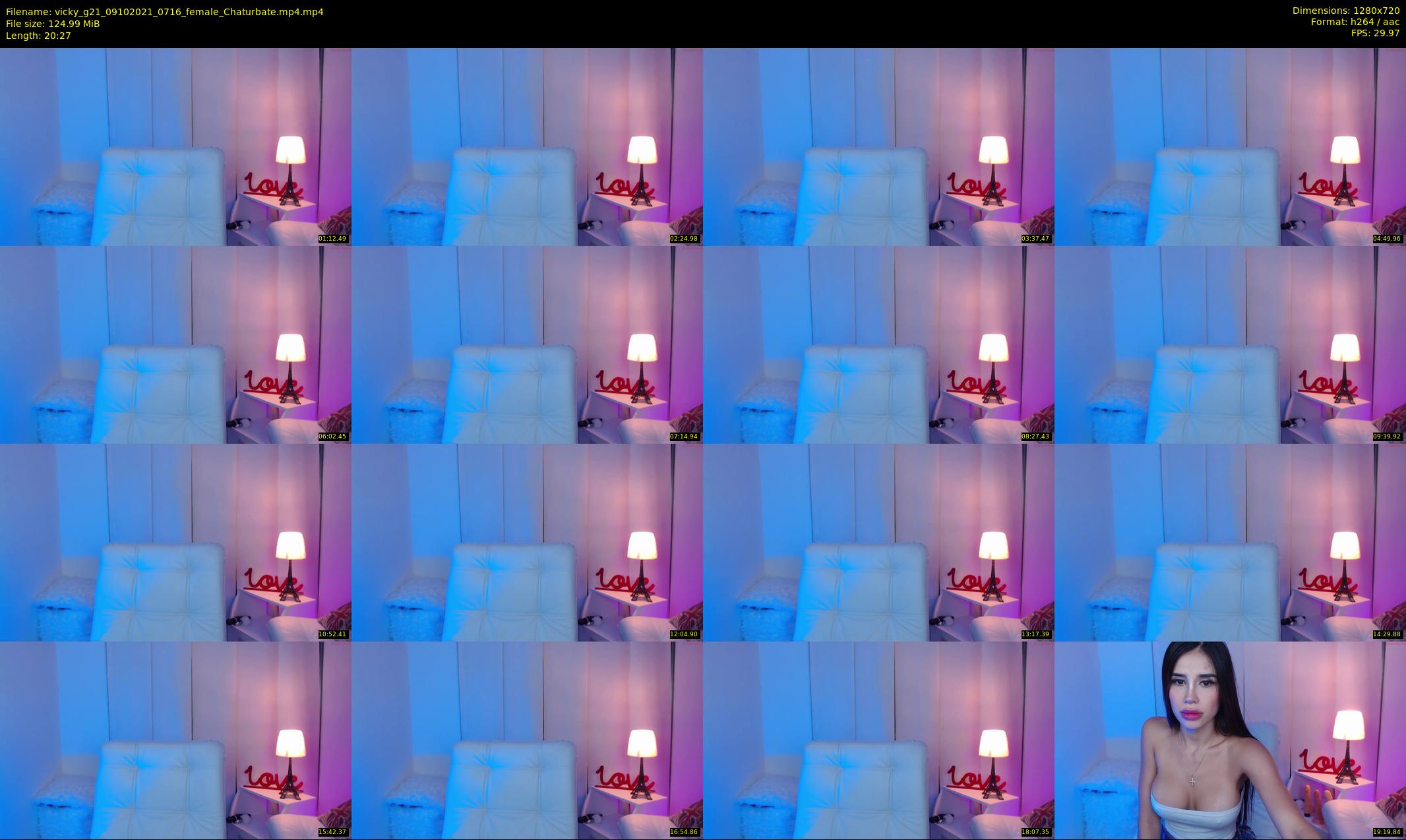 vicky_g21 — 21 minute Chaturbate female cam show recording, 720p, Oct 9, 2021
