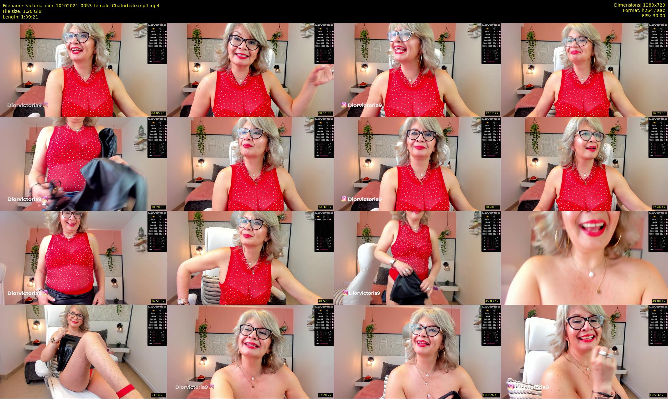 victoria_dior — 70 minute Chaturbate female cam show recording, 720p, Oct 10, 2021