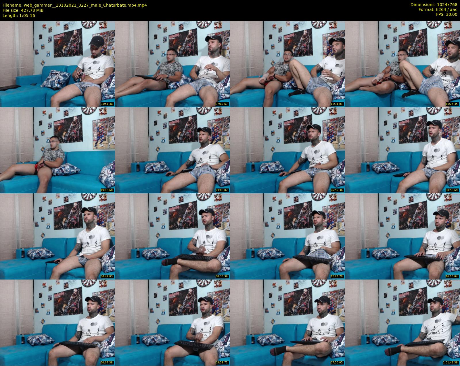 web_gammer_ — 66 minute Chaturbate male cam show recording, 720p, Oct 10, 2021