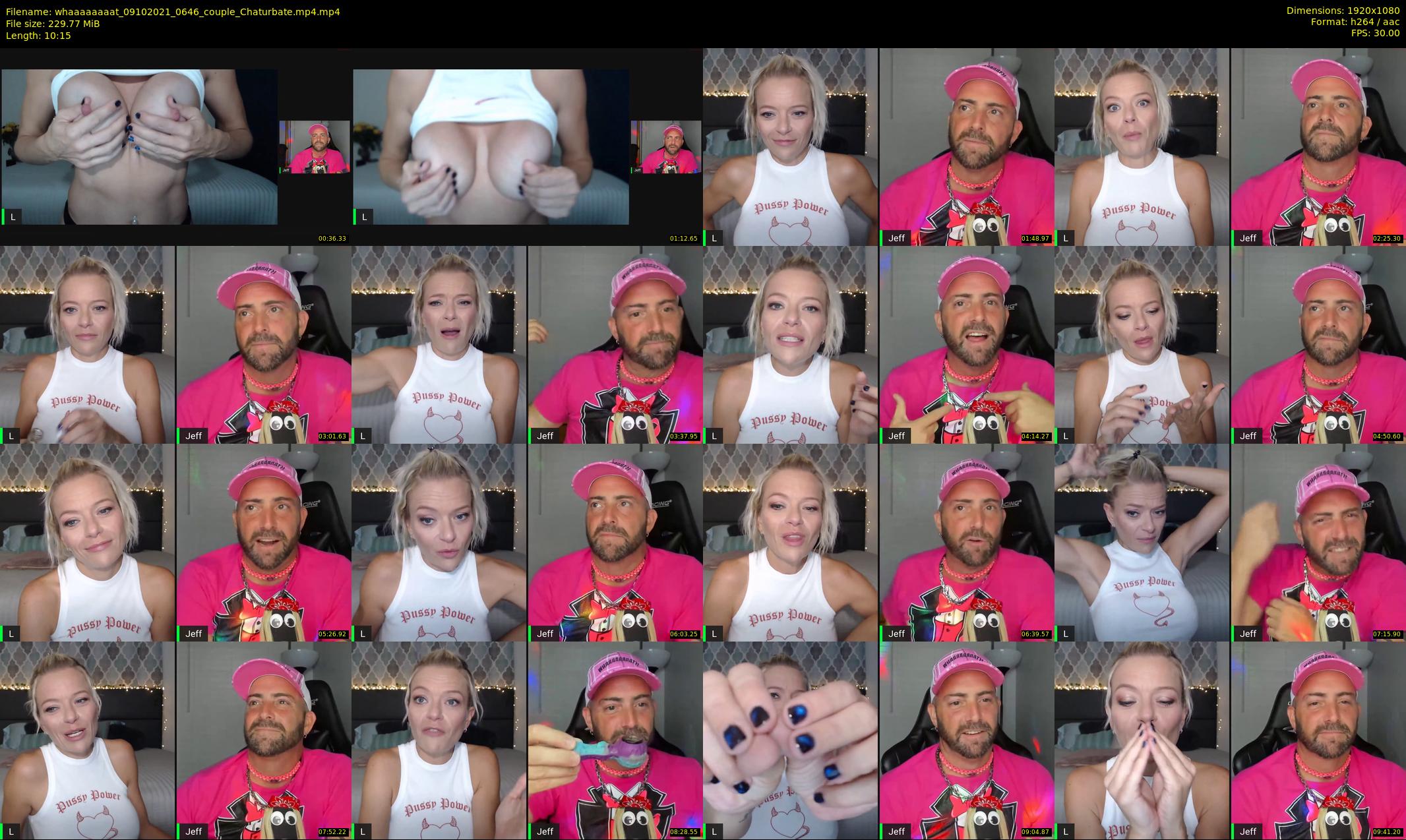 whaaaaaaaat — 11 minute Chaturbate couple cam show recording, 1080p, Oct 9, 2021