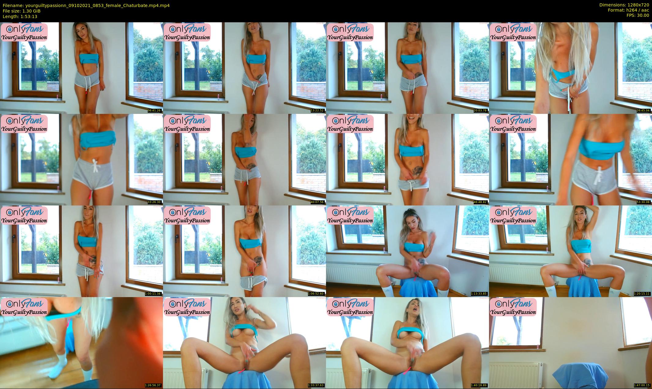 yourguiltypassionn — 114 minute Chaturbate female cam show recording, 720p, Oct 9, 2021