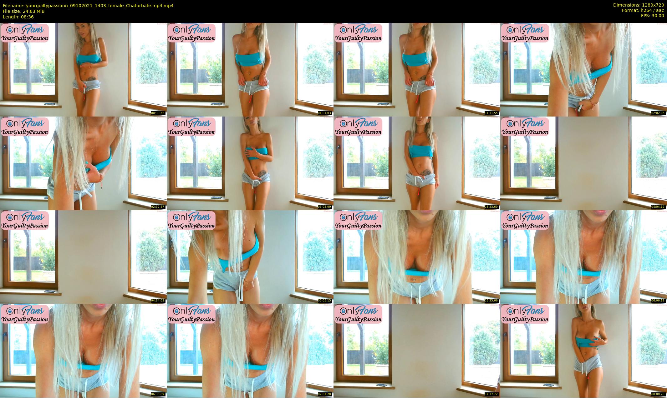 yourguiltypassionn — 9 minute Chaturbate female cam show recording, 720p, Oct 9, 2021