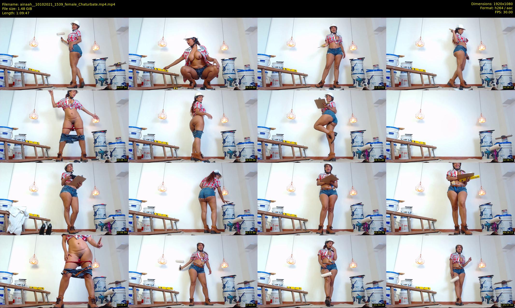 ainaah_ — 70 minute Chaturbate female cam show recording, 1080p, Oct 10, 2021