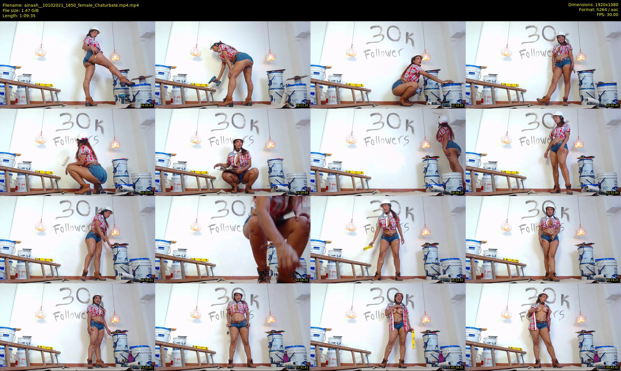 ainaah_ — 70 minute Chaturbate female cam show recording, 1080p, Oct 10, 2021